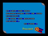 une photo d'Ã©cran de Action Fighter sur Sega Master System